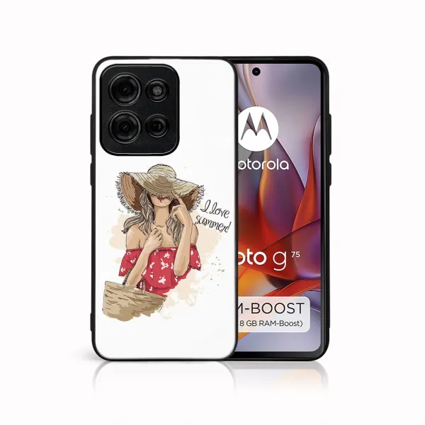 MY ART Ochranný kryt pre Motorola Moto G75 5G SUMMER (129)