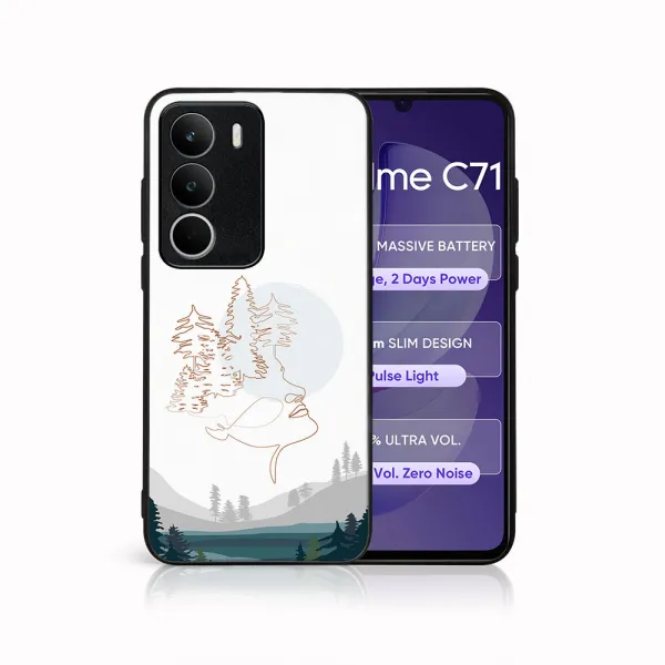 MY ART Ochranný kryt pre Realme C71 LAKE (192)