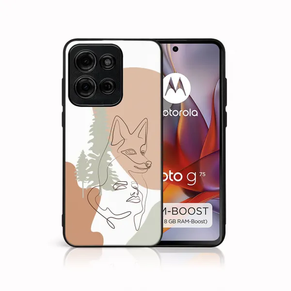 MY ART Ochranný kryt pre Motorola Moto G75 5G FOX (191)