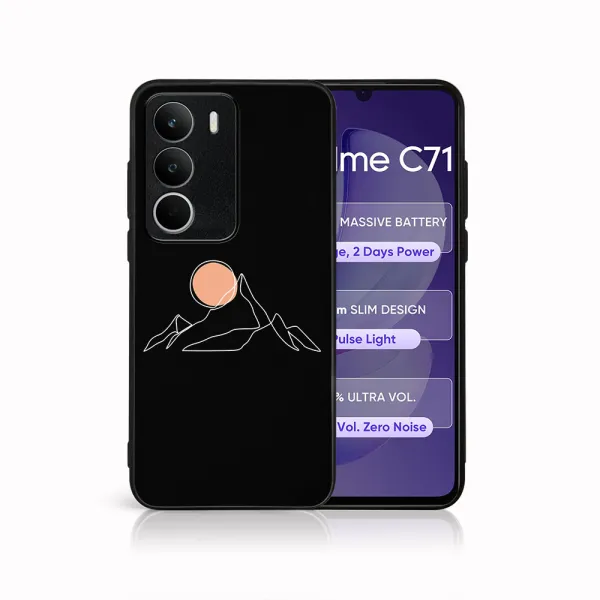 MY ART Ochranný kryt pre Realme C71 MOUNTAIN (193)