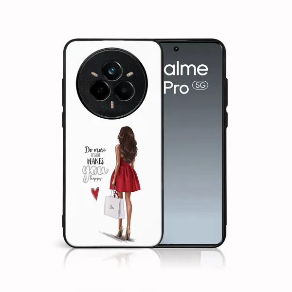 MY ART Ochranný kryt pre Realme 14 Pro+ 5G RED DRESS (137)