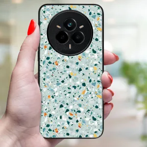 MY ART Ochranný kryt pre Realme 14 Pro+ 5G BLUE TERRAZZO (164)