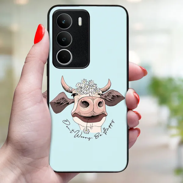 MY ART Ochranný kryt pre Realme C71 HAPPY COW (181)