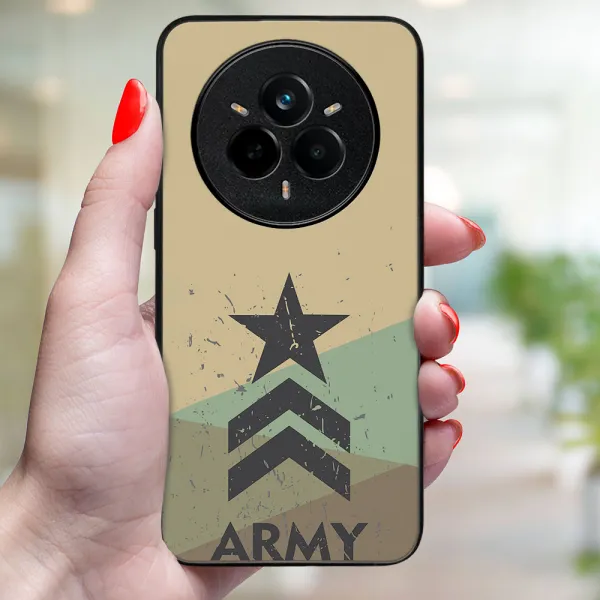 MY ART Ochranný kryt pre Realme 14 Pro+ 5G ARMY (236)