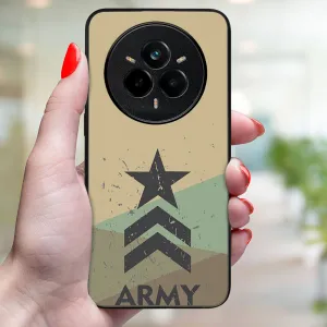 MY ART Ochranný kryt pre Realme 14 Pro+ 5G ARMY (236)
