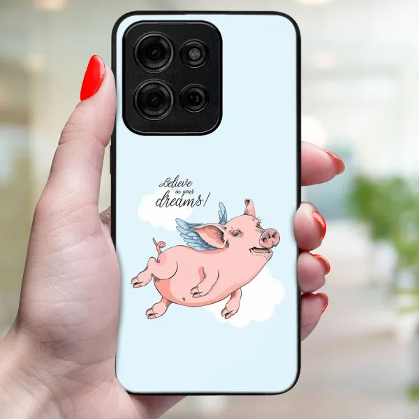 MY ART Ochranný kryt pre Motorola Moto G75 5G PIG (186)