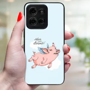 MY ART Ochranný kryt pre Motorola Moto G75 5G PIG (186)