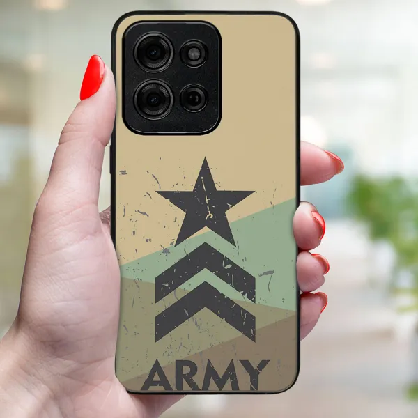 MY ART Ochranný kryt pre Motorola Moto G75 5G ARMY (236)