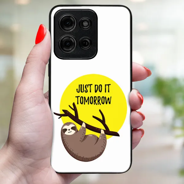 MY ART Ochranný kryt pre Motorola Moto G75 5G SLOTH (188)