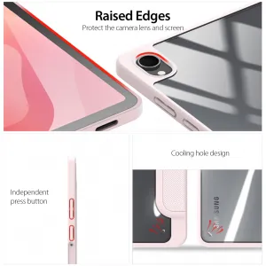 DUX TOBY Záklápacie puzdro pre Samsung Galaxy Tab S11 svetloružové