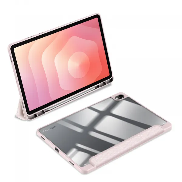 DUX TOBY Záklápacie puzdro pre Samsung Galaxy Tab S11 svetloružové