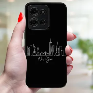 MY ART Ochranný kryt pre Motorola Moto G75 5G NEW YORK (207)