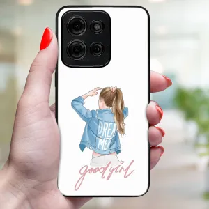 MY ART Ochranný kryt pre Motorola Moto G75 5G GOOD GIRL (130)