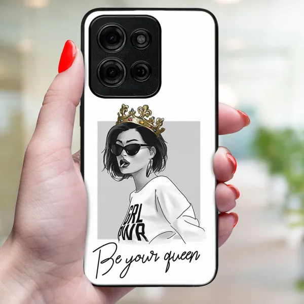 MY ART Ochranný kryt pre Motorola Moto G75 5G QUEEN (139)