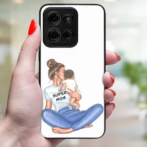 MY ART Ochranný kryt pre Motorola Moto G75 5G SUPERMOM (112)