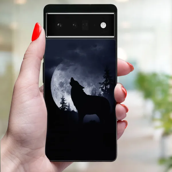 MY ART Ochranný kryt pre Google Pixel 6a WOLF (247)