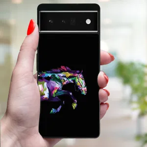 MY ART Ochranný kryt pre Google Pixel 6a HORSE (249)