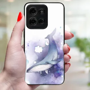 MY ART Ochranný kryt pre Motorola Moto G75 5G WHALE (242)