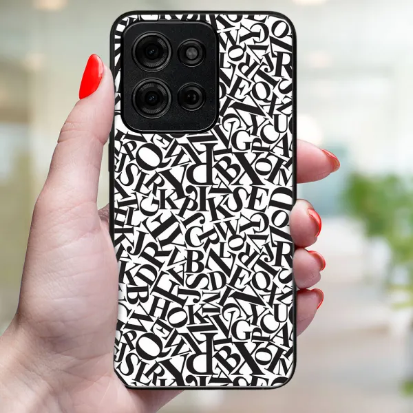 MY ART Ochranný kryt pre Motorola Moto G75 5G ABCD (166)