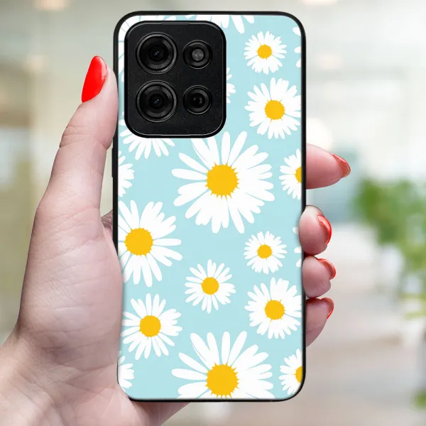 MY ART Ochranný kryt pre Motorola Moto G75 5G CAMOMILE (124)