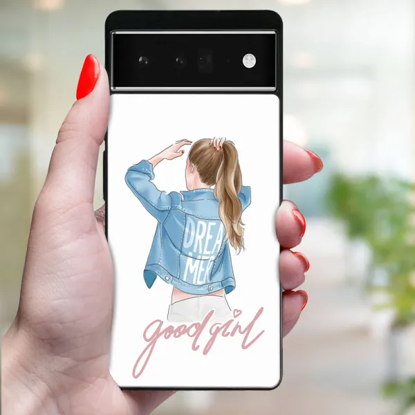 MY ART Ochranný kryt pre Google Pixel 6a GOOD GIRL (130)