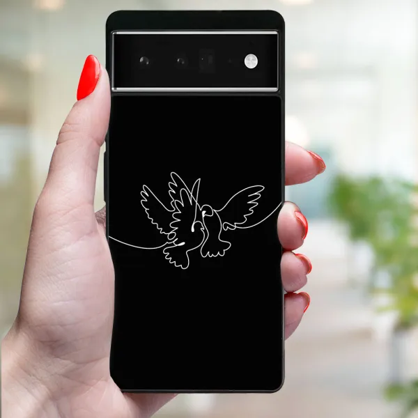 MY ART Ochranný kryt pre Google Pixel 6a WHITE DOVE (195)