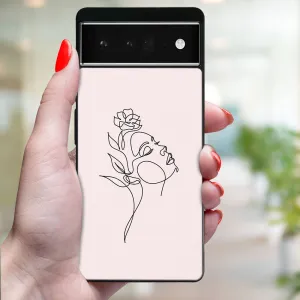 MY ART Ochranný kryt pre Google Pixel 6a ROSE GIRL (198)