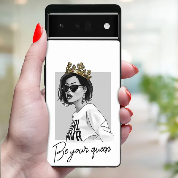 MY ART Ochranný kryt pre Google Pixel 6a QUEEN (139)