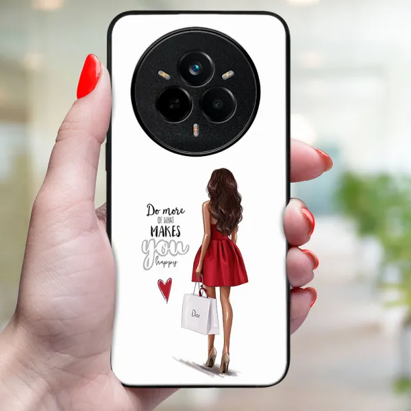 MY ART Ochranný kryt pre Realme 14 Pro+ 5G RED DRESS (137)