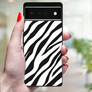 MY ART Ochranný kryt pre Google Pixel 6a ZEBRA (237)