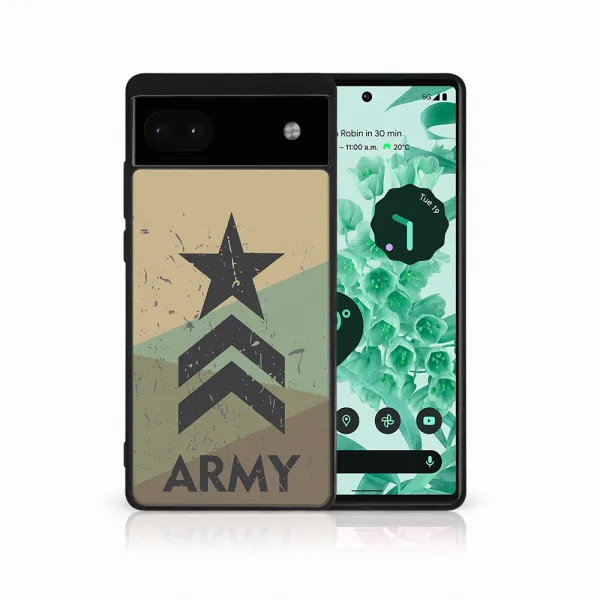 MY ART Ochranný kryt pre Google Pixel 6a ARMY (236)