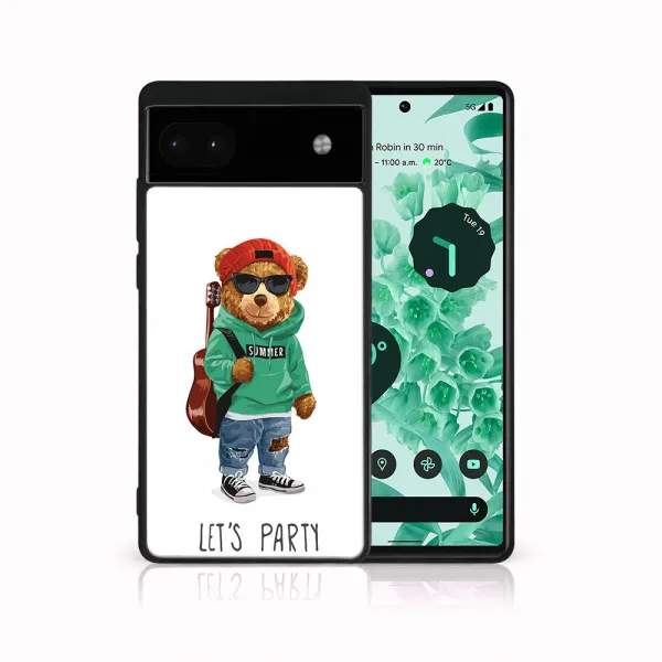 MY ART Ochranný kryt pre Google Pixel 6a BEAR (177)