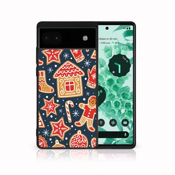 MY ART Kryt s vianočným dizajnom Google Pixel 6a CHRISTMAS (069)