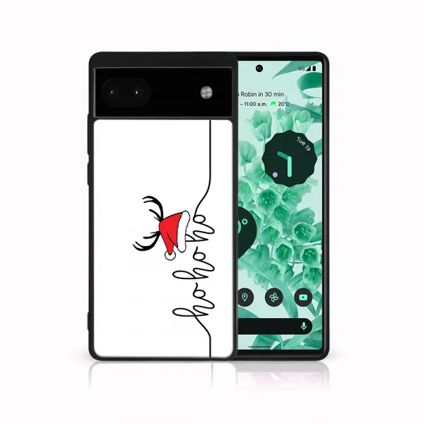 MY ART Kryt s vianočným dizajnom Google Pixel 6a HOHOHO (073)
