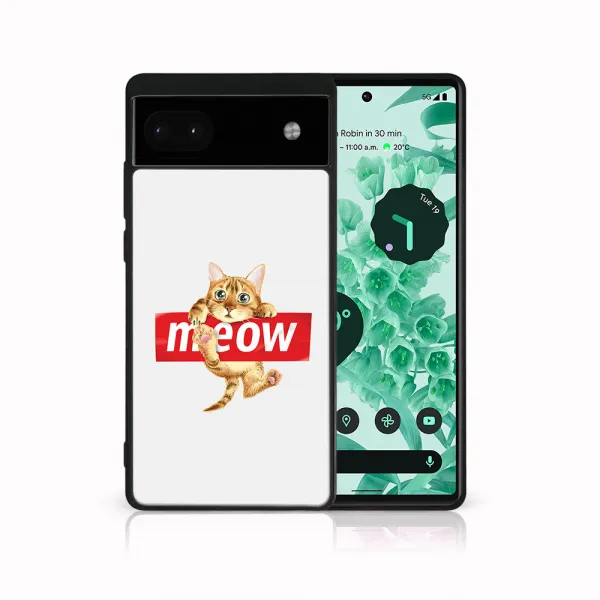 MY ART Ochranný kryt pre Google Pixel 6a MEOW (183)