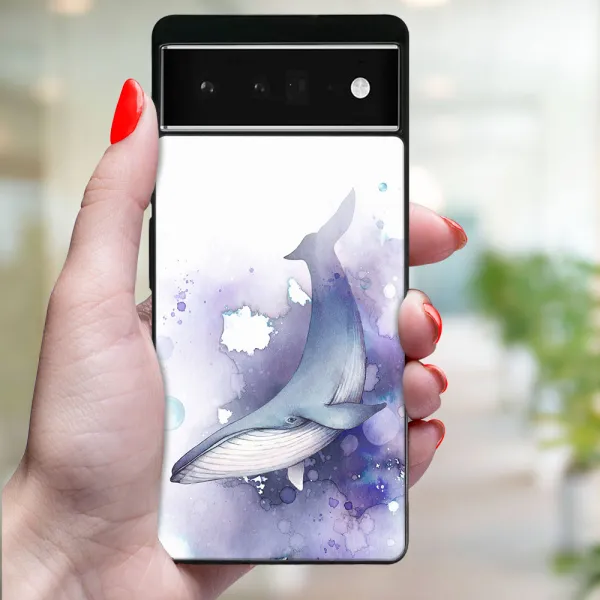 MY ART Ochranný kryt pre Google Pixel 6a WHALE (242)