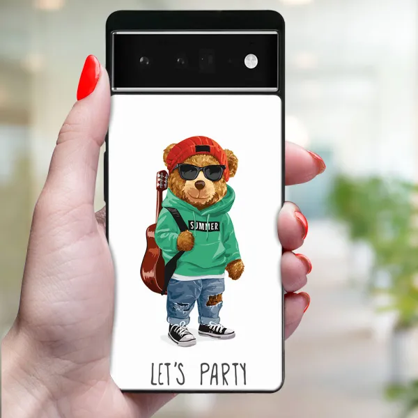 MY ART Ochranný kryt pre Google Pixel 6a BEAR (177)
