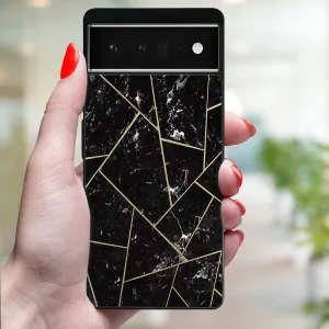 MY ART Ochranný kryt pre Google Pixel 6a POLYGONAL (150)