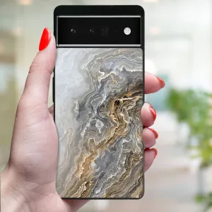 MY ART Ochranný kryt pre Google Pixel 6a BEIGE (151)