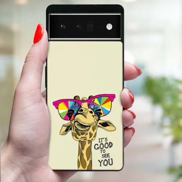 MY ART Ochranný kryt pre Google Pixel 6a GIRAFFE (180)