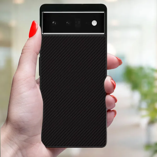 MY ART Ochranný kryt pre Google Pixel 6a CARBON (231)