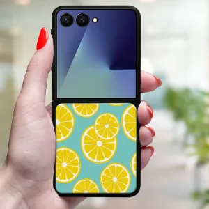 MY ART Ochranný kryt pre Samsung Galaxy Z Flip7 5G LEMON (121)