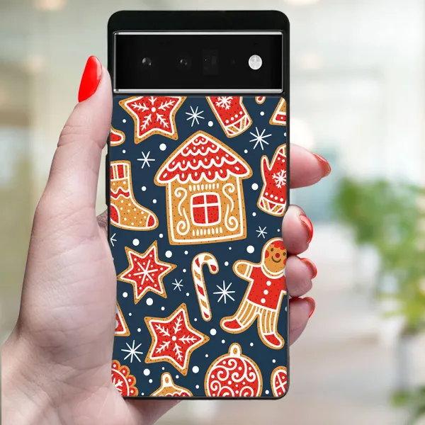 MY ART Kryt s vianočným dizajnom Google Pixel 6a CHRISTMAS (069)