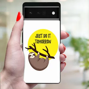 MY ART Ochranný kryt pre Google Pixel 6a SLOTH (188)