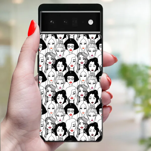 MY ART Ochranný kryt pre Google Pixel 6a LIPSTICK (174)