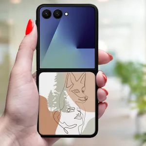 MY ART Ochranný kryt pre Samsung Galaxy Z Flip7 5G FOX (191)