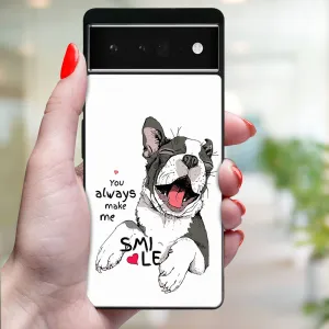 MY ART Ochranný kryt pre Google Pixel 6a SMILE (189)