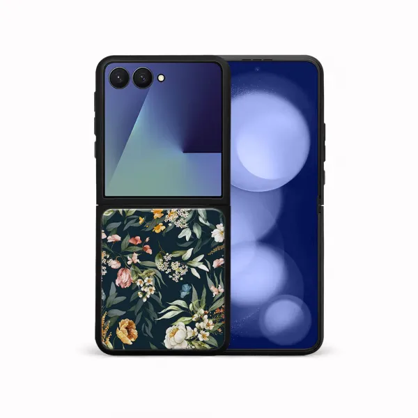 MY ART Ochranný kryt pre Samsung Galaxy Z Flip7 5G FLORAL (158)
