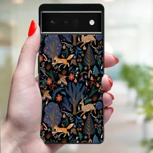 MY ART Kryt s vianočným dizajnom Google Pixel 6a WINTER (071)