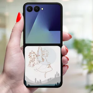 MY ART Ochranný kryt pre Samsung Galaxy Z Flip7 5G LAKE (192)